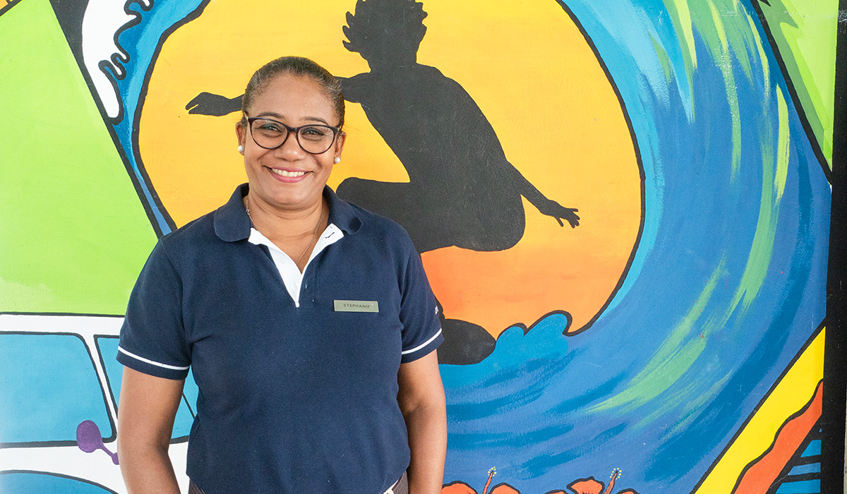 Femmes du Tourisme/  Stéphanie Zelie-Simiette , Recreation Manager au Long Beach